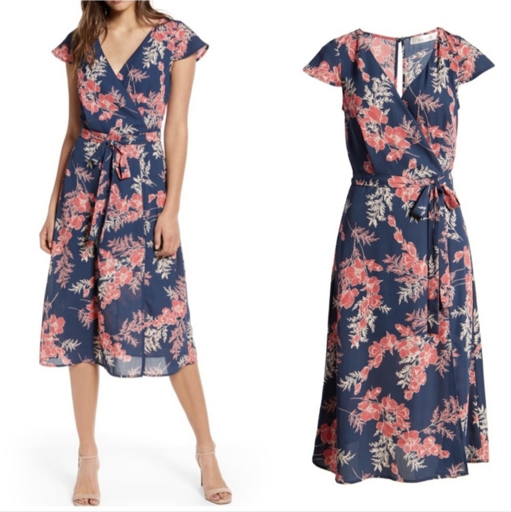 Row A Floral Dress